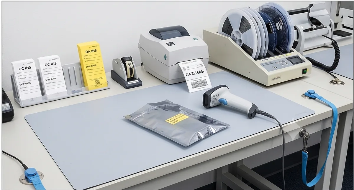 ESD Packing & Traceability Station | TrustCompo